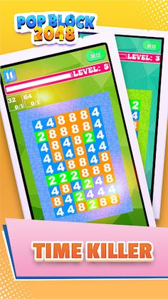 Pop Block 2048 - Cube Merge - Screenshot 3