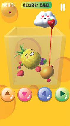 Fruit Watermelon Merge 3D Game - Screenshot 3