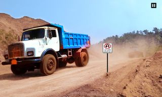 Dumper Truck Driving Game - Screenshot 1