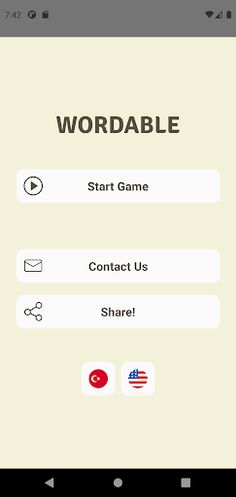 Wordable - Unlimited Word Game - Screenshot 1