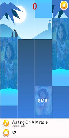 Mirabel Piano Tiles EDM Song - Screenshot 2