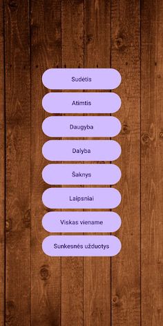 Matematikos Žaidimas - Screenshot 1