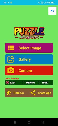 Jungkook Games BTS Puzzle - Screenshot 2