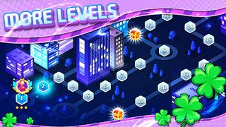 Solitaire Travel: Night City - Screenshot 1