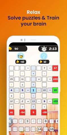 Math number games: Cross Math - Screenshot 3