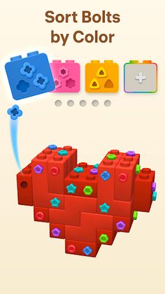 Screw Bricks - 3D Bolts Puzzle - Screenshot 2