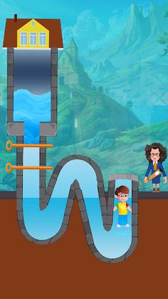 Pull The String Game Offline - Screenshot 3