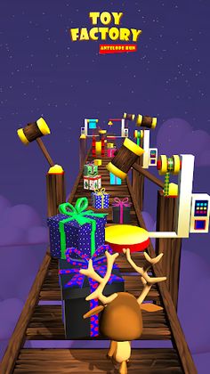 Antelope Toy Factory Run Game - Screenshot 3
