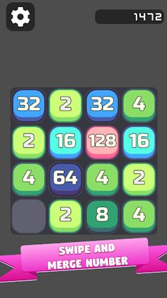 Merge 2048:Easy Puzzle Game - Screenshot 1