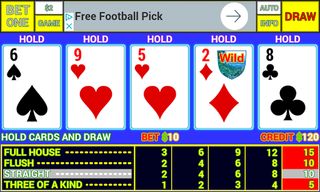Ax Video Poker - Screenshot 2