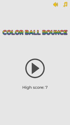 Color Ball Bounce - Screenshot 1