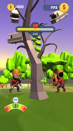 🌲Tree WoodCutter Game! 3D🌲 - Screenshot 1