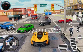 Real Car Driving School 2023 - Screenshot 3