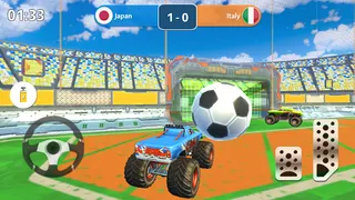 Monster Truck Soccer 3D - Screenshot 1