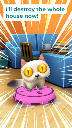 Vacuum cats: battle io games - Screenshot 1