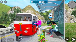 City Rikshaw Drive- 3D Tuk tuk - Screenshot 3