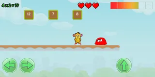 Pilgu's Math Run - Screenshot 1