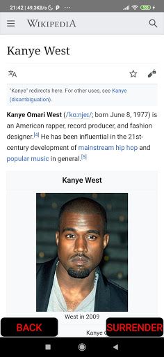 Wiki Game - Screenshot 4