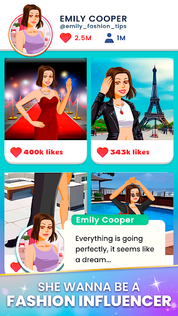 Emily Fashion Fever & Dress Up - Screenshot 2