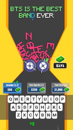 Grinding Letters - Screenshot 2