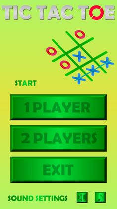 Tic-Tac-Toe for 2 players - Screenshot 1