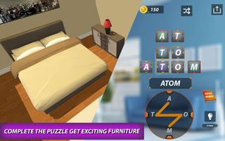 Word Puzzle Dream Home Design - Screenshot 2
