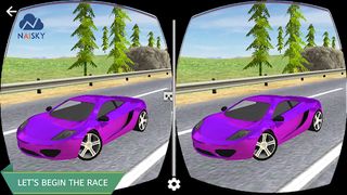 VR Highway Traffic Car Racer - Screenshot 2