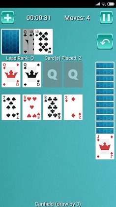 Canfield Solitaire (All Varian - Screenshot 4