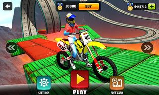 Impossible Motor Bike Tracks - Screenshot 3