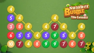Number Bubble Tile Connect - Screenshot 1