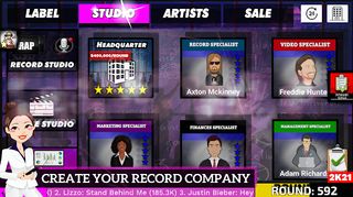 MusicLabeLManagerExtra 2K21 - Screenshot 2