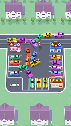 Parking Merge-Cars & Buildings - Screenshot 2