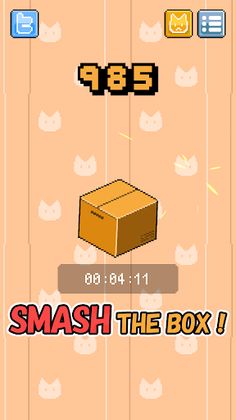 Tap! Smash! Kitty Box! - Screenshot 1