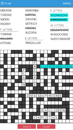Crossword Fit - Word fit game - Screenshot 1