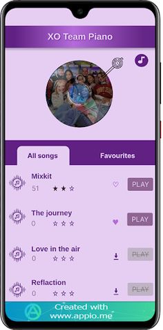 XO Team Piano - Screenshot 3