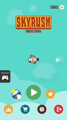 SkyRush - endless escape - Screenshot 1