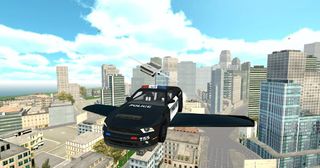 Flying Police Car Simulator - Screenshot 3