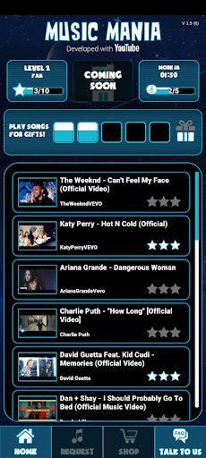 Music Mania - Top Music Hits - Screenshot 1