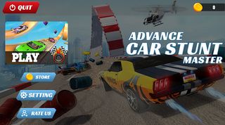 Advance Car Stunt Master - Screenshot 1