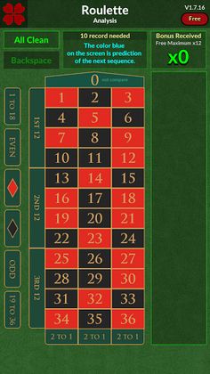 Roulette Analysis - Screenshot 1
