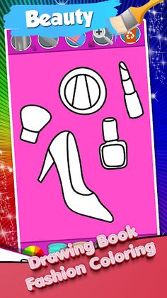 Drawing Book Fashion Coloring - Screenshot 4