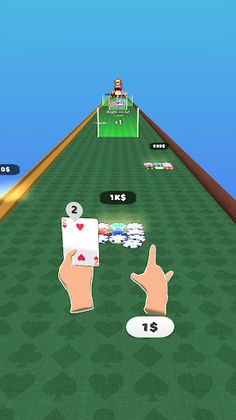 Blackjack Runner - Screenshot 1