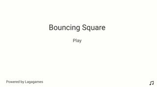Bouncing Square - Screenshot 1