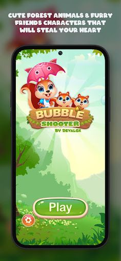 Squirrel Nuts Bubble Pop - Screenshot 1
