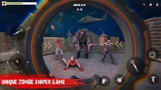 Sniper 3D Zombie: War Shooting - Screenshot 3