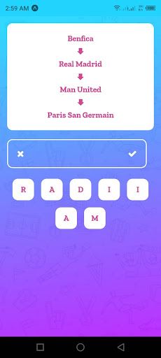 Soccer transfert history - Screenshot 1