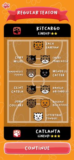 Bascatball Coach - Screenshot 1