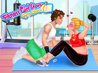 Fat to Slim: Fitness Girl Gym  - Screenshot 1