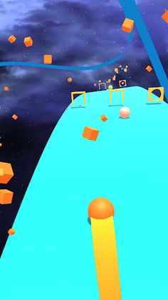 Rolling Crazy Ball - Screenshot 1