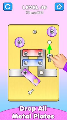 Screw Nuts & Bolts Pin Puzzle - Screenshot 2
